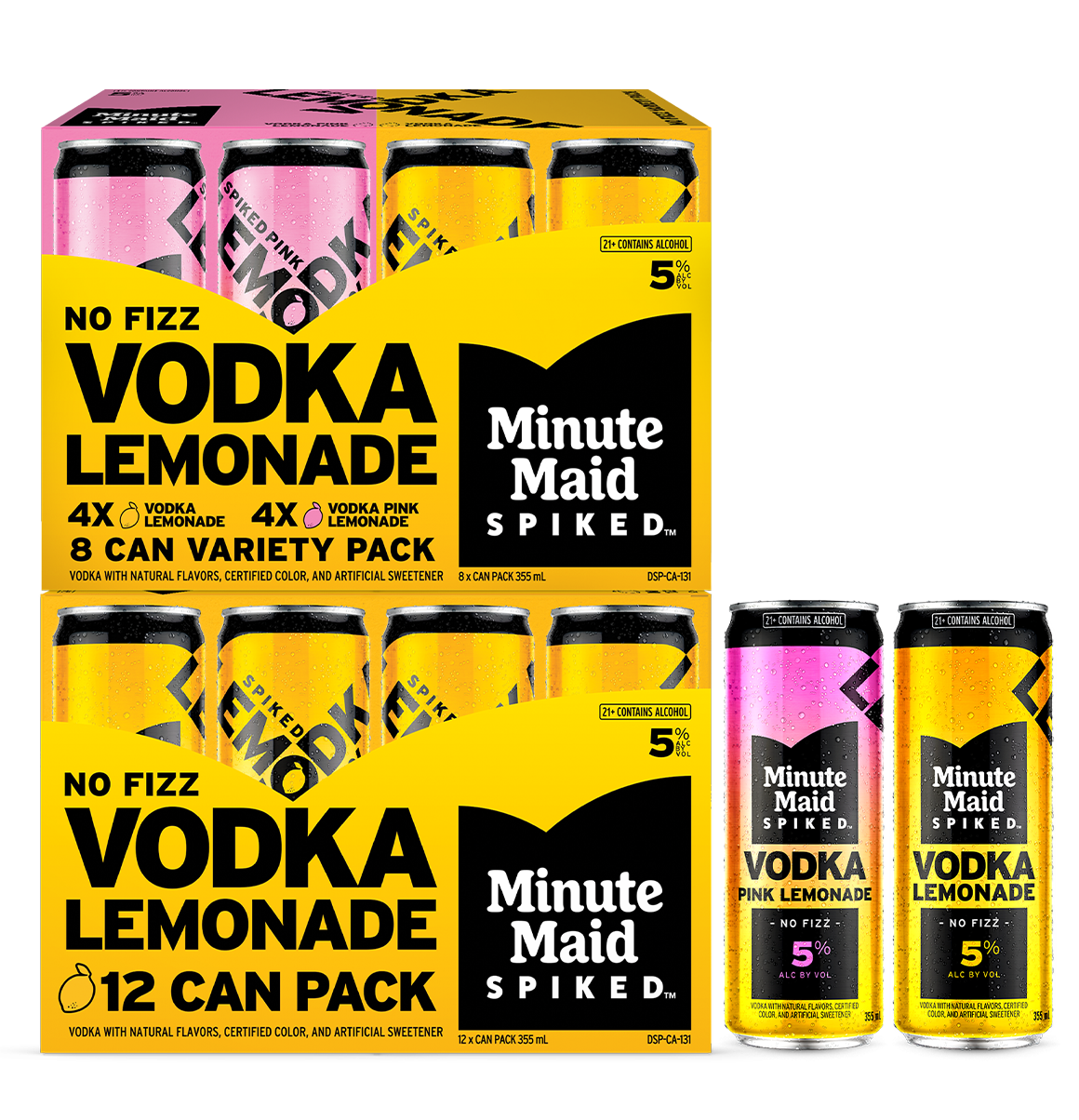 vodka lemonade cans pack